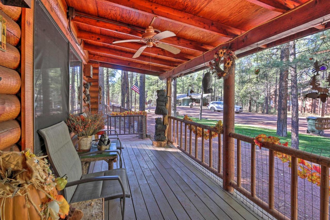 Rustic Lakeside Cabin - Family And Pet Friendly! Pinetop-Lakeside Exteriér fotografie